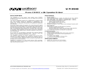 WM8940GEFL/V.pdf