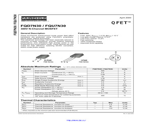 FQD7N30.pdf