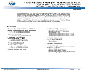 SST39VF040-70-4I-B3KE.pdf