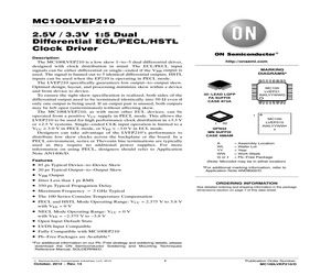 MC100LVEP210MNR2G.pdf