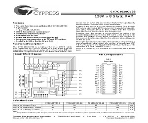 CY7C1018CV33-8VC.pdf