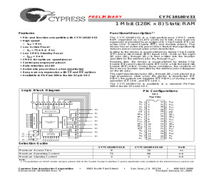 CY7C1018DV33-10VXC.pdf