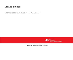 LM395T/NOPB.pdf