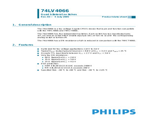 74LV4066D-T.pdf