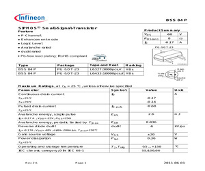 BSS84P E6327.pdf