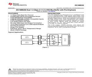 DS15MB200TSQ/NOPB.pdf