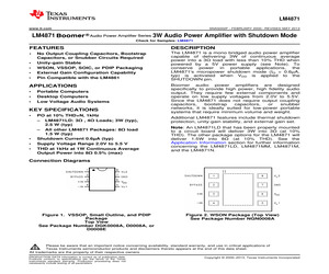 LM4871MX/NOPB.pdf