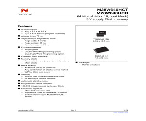 M28W640HCT70ZB6F.pdf