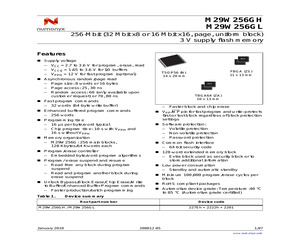 M29W256GH70ZS6F.pdf