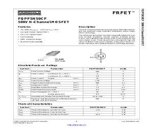 FQPF5N50CF.pdf