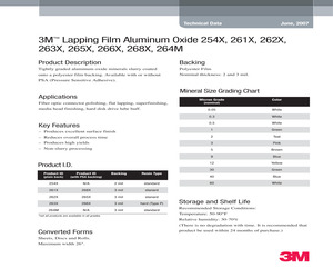 .3MIC 3M261X SHEET 8.5X11