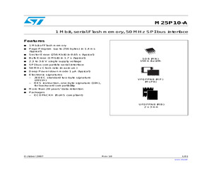 M25P10-AVMN3P/X.pdf