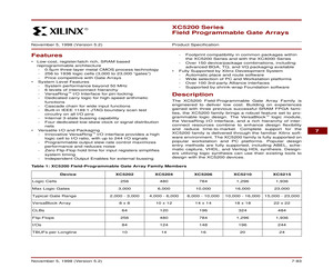 XC5200 FPGAS.pdf