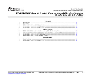 TPA3100D2EVM.pdf