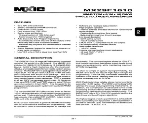 MX29F1610MC-10.pdf