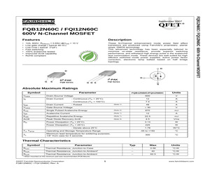 FQI12N60CTU.pdf