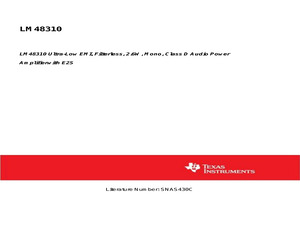 LM48310SDBD/NOPB.pdf