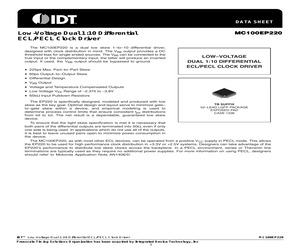 MC100EP220TB.pdf