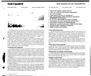 MHD2805SF/SX.pdf