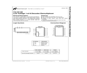 74LVX138MTC.pdf