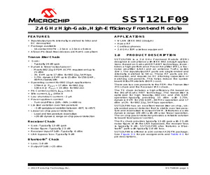 SST12LF09-Q3CE.pdf