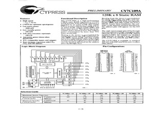 CY7C109AL-12VCR.pdf