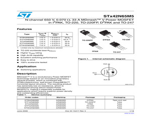 STF42N65M5.pdf