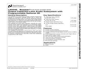 LM4946TMX/NOPB.pdf