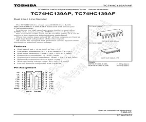 TC74HC139AF(EL,F)