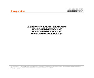 HY5DU561622CLT-M.pdf