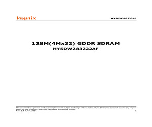 HY5DW283222AF-22.pdf