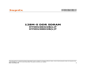 HY5DU28422BLT-J.pdf