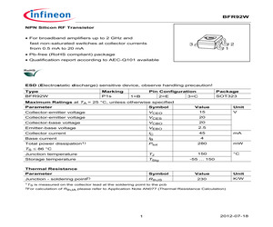 BFR92W H6327.pdf