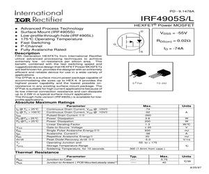 IRF4905STRRPBF.pdf