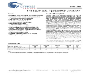 CY7C1340G-200AXC.pdf