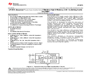 LM4671ITLX/NOPB.pdf