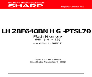 LH28F640BNHG-PTSL70.pdf