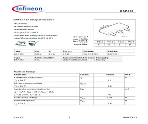 BSP373L6327.pdf