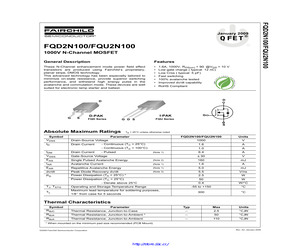 FQU2N100.pdf