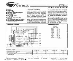 CY7C109-15PC.pdf