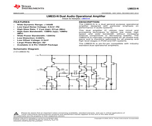 LM833N NOPB.pdf