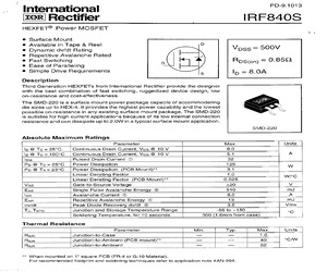 IRF840STRL.pdf