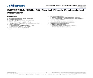 M25P10-AVMB6TG.pdf