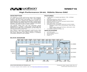 WM8716SEDS/V.pdf