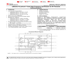 LMX2433TMX/NOPB.pdf