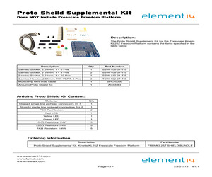 FRDM-KL25Z SHIELD KIT W/O BRD.pdf