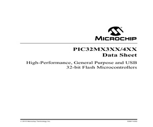 PIC32MX320F032H-40I/MR.pdf