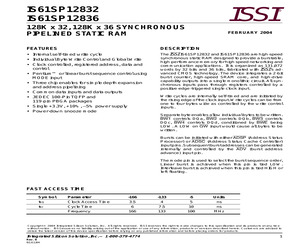 IS61SP12832-133TQ.pdf