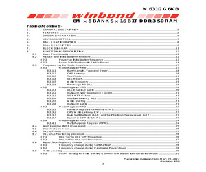 W631GG6KB-15/TRAY.pdf