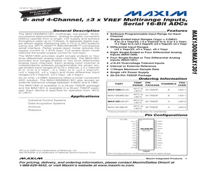 MAX1301BEUP+CAL.pdf